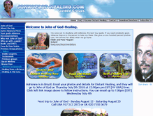 Tablet Screenshot of johnofgod-healing.com